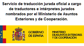 Le enviamos la traducción jurada de francés a su domicilio en Bárcena de Cicero